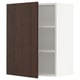 SEKTION Gabinete de pared, blanco/Sinarp marrón, 24x15x30 "