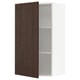 SEKTION Gabinete de pared, blanco/Sinarp marrón, 24x15x40 "