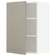 SEKTION Gabinete de pared, blanco/Stensund beige, 21x15x30 "