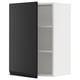 SEKTION Gabinete de pared, blanco/Upplöv antracita mate, 21x15x30 "