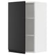 SEKTION Gabinete de pared, blanco/Upplöv antracita mate, 18x15x30 "