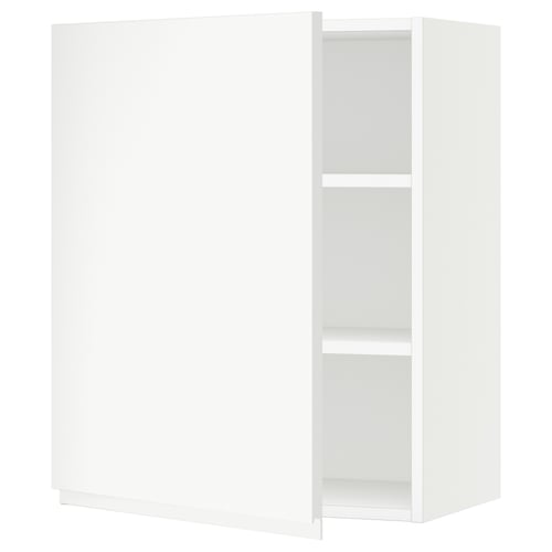 SEKTION Gabinete de pared, blanco/Voxtorp blanco mate, 24x15x30 "