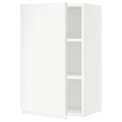 SEKTION Gabinete de pared, blanco/Voxtorp blanco mate, 18x15x30 "