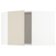 SEKTION Gabinete de pared esquina, blanco/Havstorp beige, 26x15x20 "