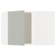 SEKTION Gabinete de pared esquina, blanco/Havstorp gris claro, 26x15x20 "