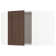 SEKTION Gabinete de pared esquina, blanco/Sinarp marrón, 26x15x20 "