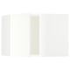 SEKTION Gabinete de pared esquina, blanco/Vallstena blanco, 26x15x20 "