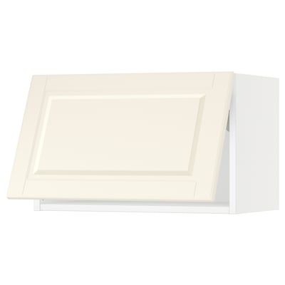 SEKTION Gabinete de pared horizontal, blanco/Bodbyn color hueso, 24x15x15 "