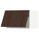 SEKTION Gabinete de pared horizontal, blanco/Sinarp marrón, 24x15x15 "