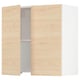 SEKTION Gabinete pared+camp extractora intg, blanco/Askersund efecto de fresno claro, 30x15x30 "