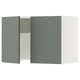 SEKTION Gabinete pared+camp extractora intg, blanco/Nickebo verde grisáceo mate, 30x15x20 "