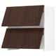 SEKTION Gabinete pared+camp extractora intg, blanco/Sinarp marrón, 30x15x30 "