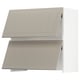 SEKTION Gabinete pared+camp extractora intg, blanco/Stensund beige, 30x15x30 "