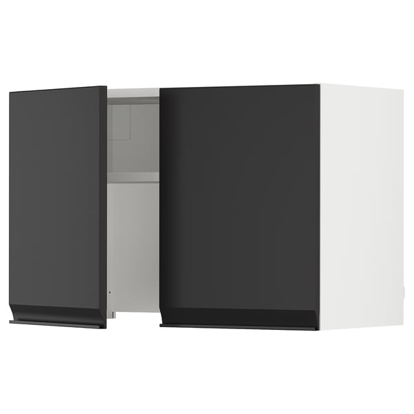 SEKTION Gabinete pared+camp extractora intg, blanco/Upplöv antracita mate, 30x15x20 "