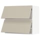 SEKTION Gabinete pared horizontal+2 puertas, blanco/Havstorp beige, 36x15x30 "