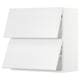 SEKTION Gabinete pared hrz 2 ptvd+aprt prs, blanco/Axstad blanco mate, 30x15x30 "