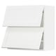 SEKTION Gabinete pared hrz 2 ptvd+aprt prs, blanco Enköping/blanco efecto madera, 30x15x30 "