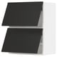 SEKTION Gabinete pared hrz 2 ptvd+aprt prs, blanco/Nickebo antracita mate, 24x15x30 "