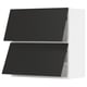 SEKTION Gabinete pared hrz 2 ptvd+aprt prs, blanco/Nickebo antracita mate, 30x15x30 "