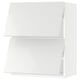 SEKTION Gabinete pared hrz 2 ptvd+aprt prs, blanco/Ringhult blanco, 24x15x30 "
