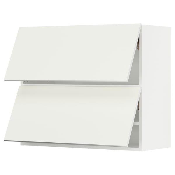 SEKTION Gabinete pared hrz 2 ptvd+aprt prs, blanco/Vallstena blanco, 36x15x30 "