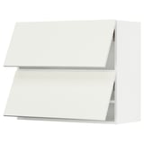 SEKTION Gabinete pared hrz 2 ptvd+aprt prs, blanco/Vallstena blanco, 36x15x30 "