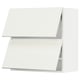 SEKTION Gabinete pared hrz 2 ptvd+aprt prs, blanco/Vallstena blanco, 30x15x30 "