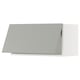 SEKTION Gabinete pared hrz+apertura presión, blanco/Havstorp gris claro, 30x15x15 "
