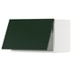 SEKTION Gabinete pared hrz+apertura presión, blanco/Havstorp verde oscuro, 24x15x15 "