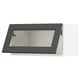 SEKTION Gabinete pared hrz prta vdr+apr prs, blanco/Axstad gris oscuro, 30x15x15 "