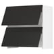 SEKTION Gabinete pared xtrc integ+aprt prsn, blanco/Nickebo antracita mate, 30x15x30 "