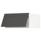 SEKTION Gabinete sup refri/cong+aprt prsn, blanco/Axstad gris oscuro, 30x24x15 "