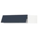 SEKTION Gabinete sup refri/cong+aprt prsn, blanco Axstad/mate azul, 36x24x10 "