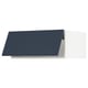 SEKTION Gabinete sup refri/cong+aprt prsn, blanco Axstad/mate azul, 36x24x15 "