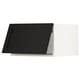 SEKTION Gabinete sup refri/cong+aprt prsn, blanco/Lerhyttan teñido en negro, 24x24x15 "