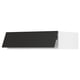 SEKTION Gabinete sup refri/cong+aprt prsn, blanco/Nickebo antracita mate, 36x24x10 "