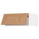 SEKTION Gabinete sup refri/cong+aprt prsn, blanco/Vedhamn roble, 36x24x15 "