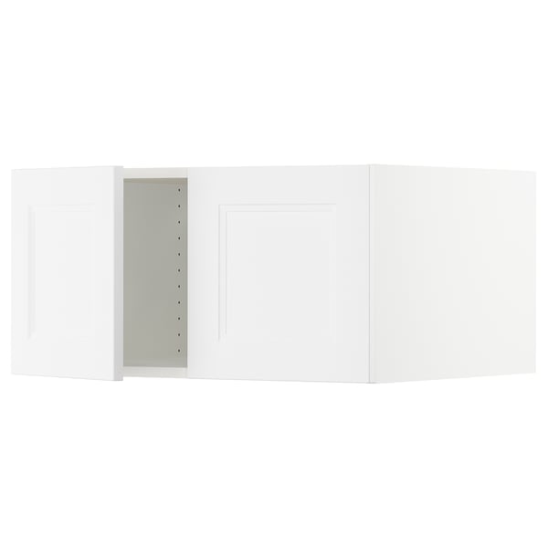 SEKTION Gabinete sup refrig/congelador+2pt, blanco/Axstad blanco mate, 30x24x15 "