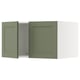 SEKTION Gabinete sup refrig/congelador+2pt, blanco/Axstad gris-verde, 36x24x20 "