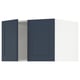 SEKTION Gabinete sup refrig/congelador+2pt, blanco Axstad/mate azul, 30x24x20 "