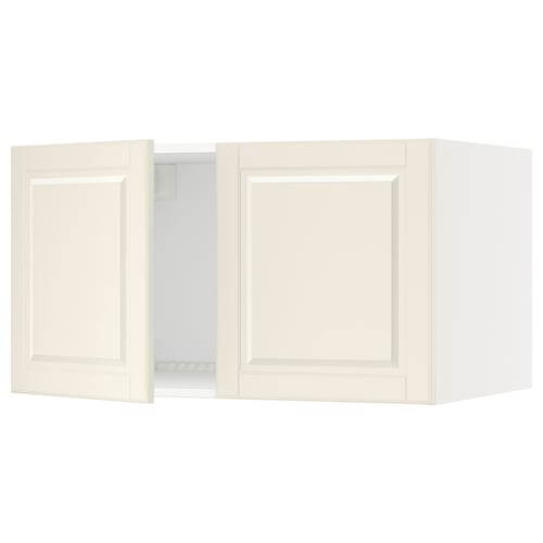 SEKTION Gabinete sup refrig/congelador+2pt, blanco/Bodbyn color hueso, 36x24x20 "