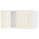 SEKTION Gabinete sup refrig/congelador+2pt, blanco/Bodbyn color hueso, 36x24x20 "