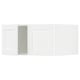 SEKTION Gabinete sup refrig/congelador+2pt, blanco Enköping/blanco efecto madera, 30x24x15 "