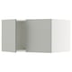 SEKTION Gabinete sup refrig/congelador+2pt, blanco/Havstorp gris claro, 36x24x20 "