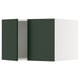 SEKTION Gabinete sup refrig/congelador+2pt, blanco/Havstorp verde oscuro, 30x24x20 "