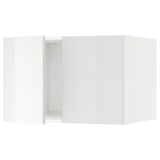SEKTION Gabinete sup refrig/congelador+2pt, blanco/Ringhult blanco, 30x24x20 "