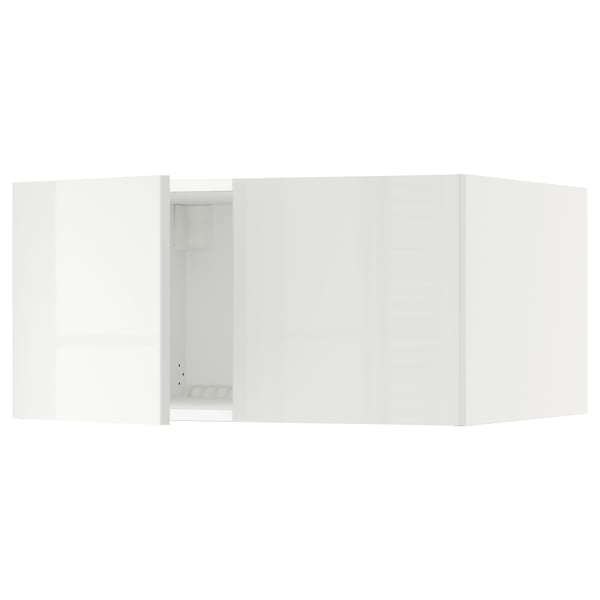 SEKTION Gabinete sup refrig/congelador+2pt, blanco/Ringhult blanco, 30x24x15 "