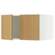 SEKTION Gabinete sup refrig/congelador+2pt, blanco/Sinarp chapa de roble, 36x24x20 "