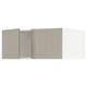 SEKTION Gabinete sup refrig/congelador+2pt, blanco/Stensund beige, 36x24x15 "