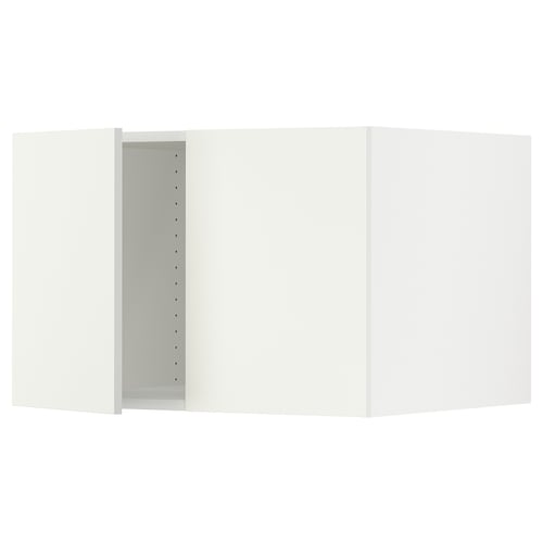 SEKTION Gabinete sup refrig/congelador+2pt, blanco/Vallstena blanco, 30x24x20 "